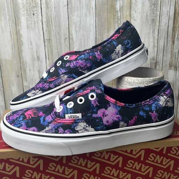 Vans Shoes - Vans authentic warped floral sneaker